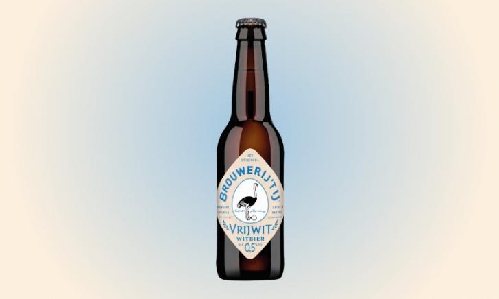 Witbier alcoholarm Brouwerij 'T IJ flesje